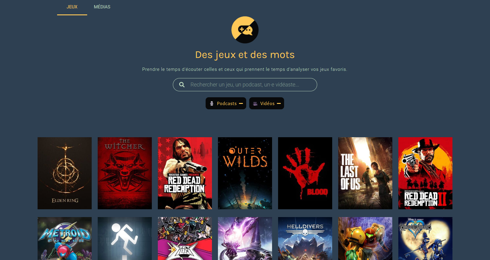 Des jeux et des mots